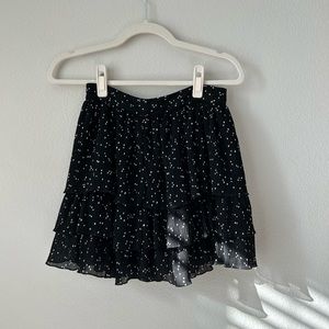 Zara dot mini skirt
